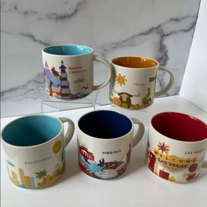 Starbucks ‘been there’ mugs